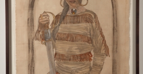 “Mamacitas Carry Real Heaters. “ Christina “Tina” Little Bear, a mestizo interpreter and skilled fighter for Chief Calm Arrow.  Agrees to follow Rainer after her chief has been killed but is plotting revenge, culminating at her betrayal of Rainer at The Battle of Tallow (Blood) River. Secretly is in love with Jacques Jr. 1794.